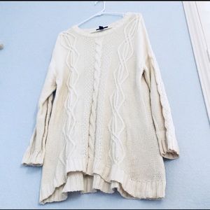 Cable-Knit Sweater Dress